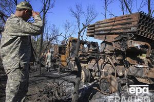 Ответным огнем уничтожена установка "Град" террористов