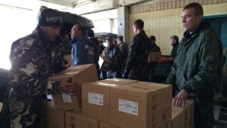 На ящиках написано, что внутри – скумбрия