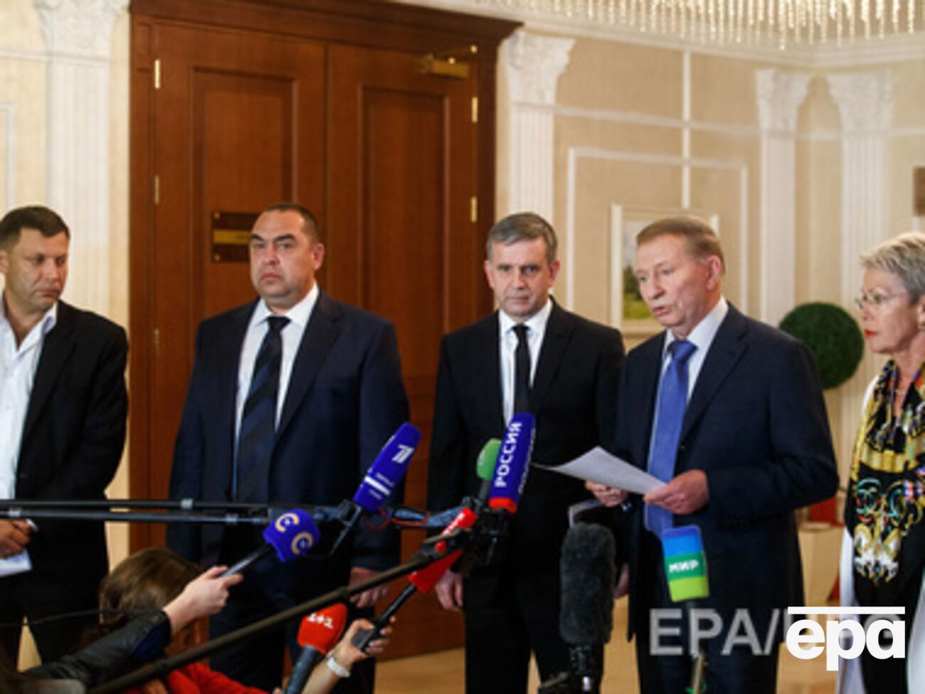 Подписанты второго меморандума в Минске