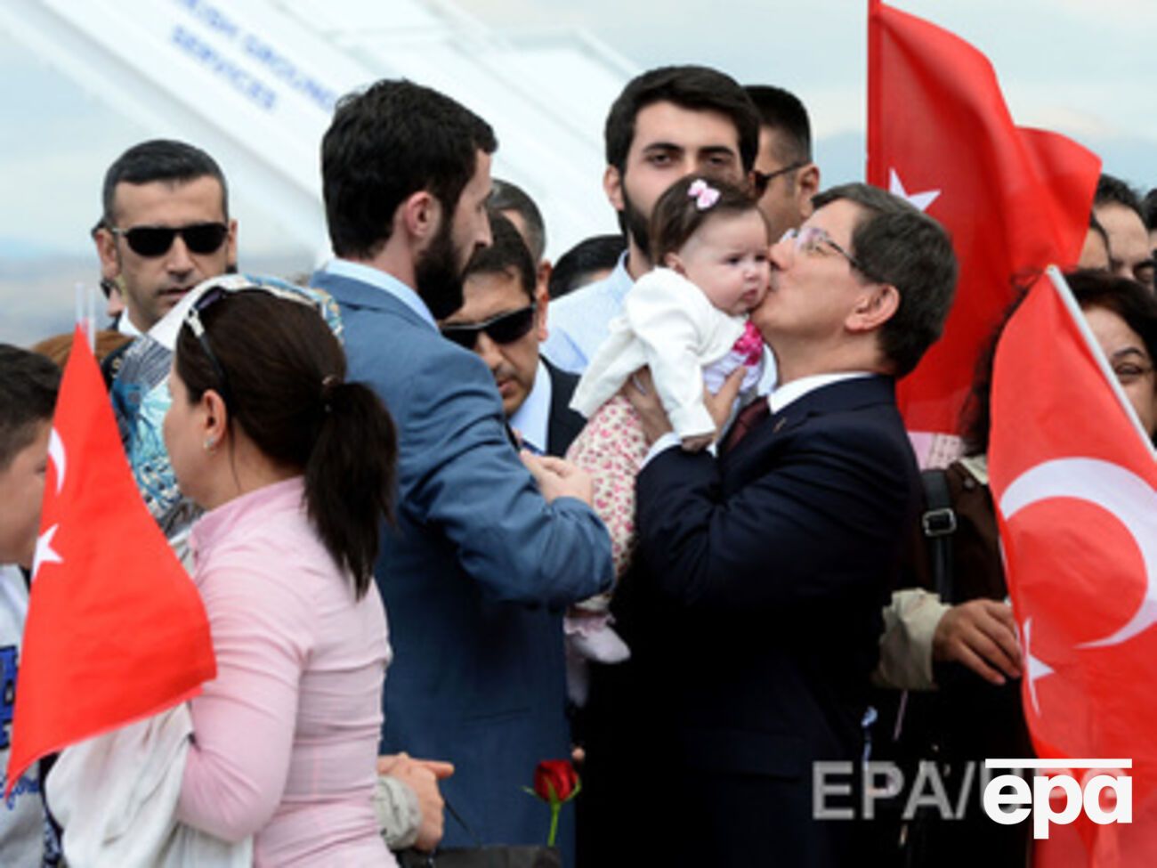 Встреча освобожденных заложников в Анкаре