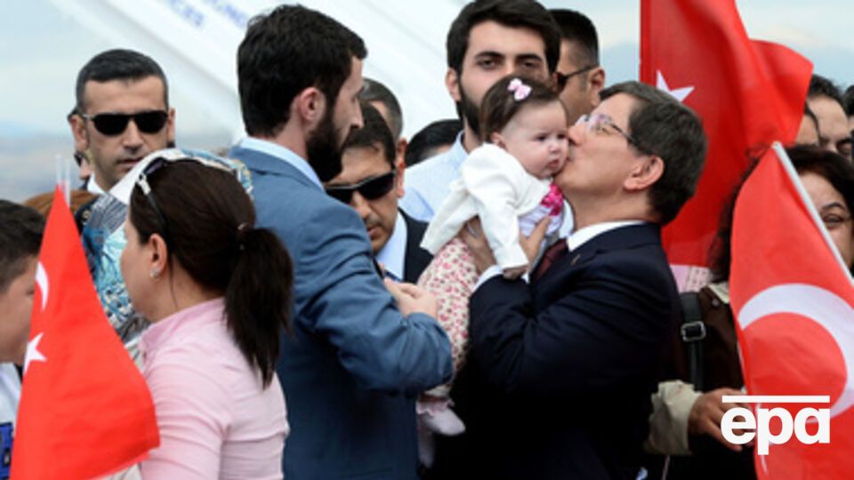 Встреча освобожденных заложников в Анкаре