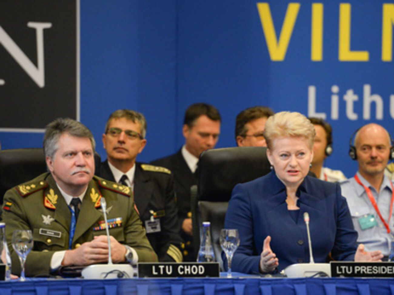 Грибаускайте: НАТО не может позволить себе медлить