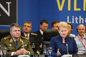 Грибаускайте: НАТО не может позволить себе медлить