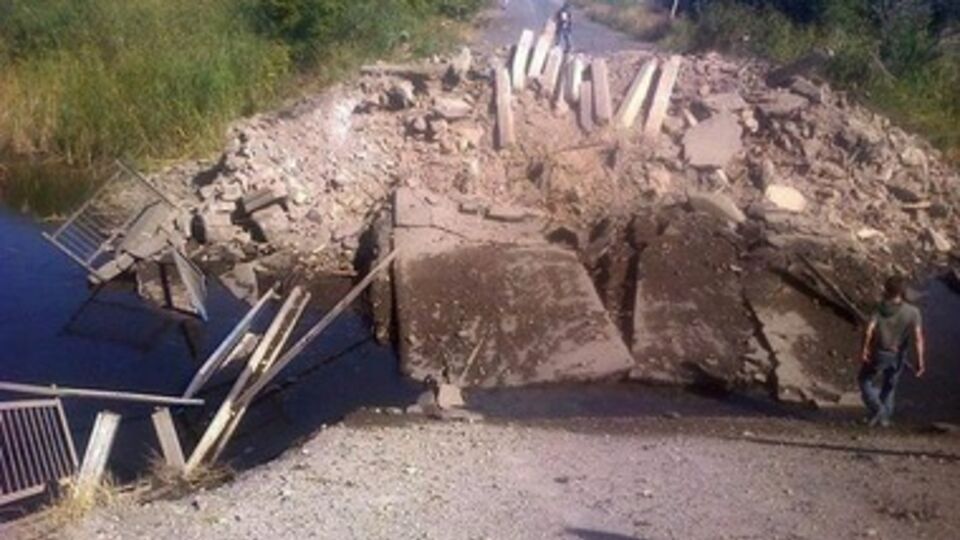 Мост через реку Крынку