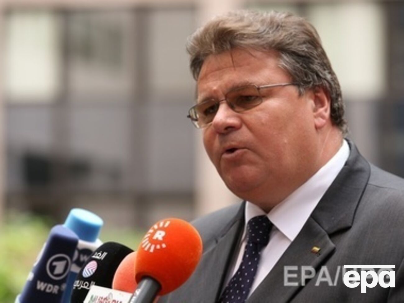 Линкявичюс&nbsp;поддержал Украину в День мира