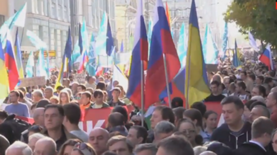 В Москве собираются участники Марша мира