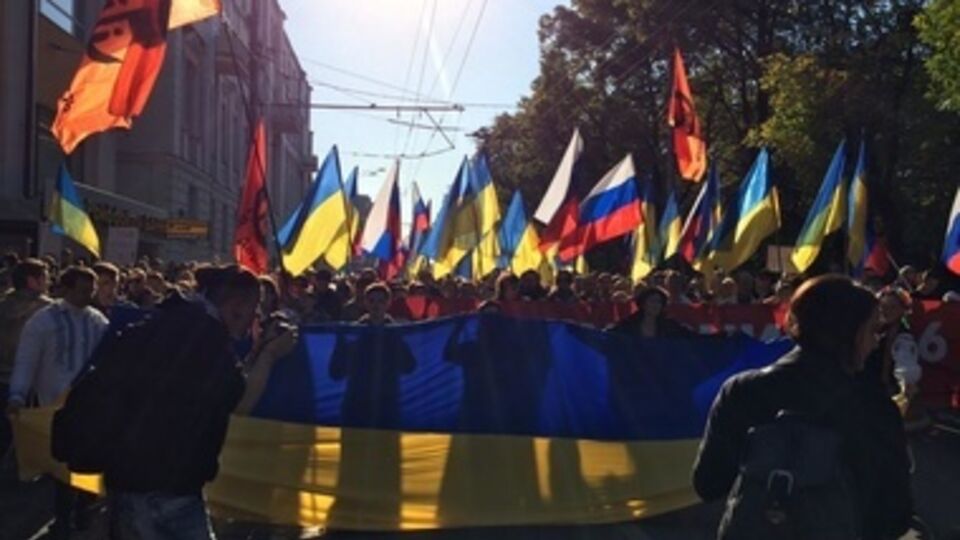 В Москве проходит Марш мира. Фоторепортаж