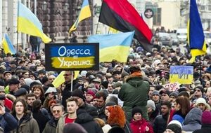 Одесские патриоты поддержали мир и единство Украины