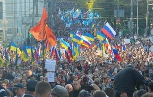 Надо же, опять никто не пришел, иронизирует Навальный