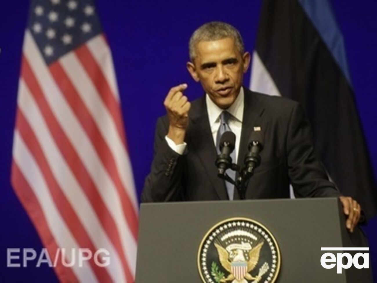 Президент США Барак Обама приехал в Эстонию 3 сентября, чтобы напомнить о безоговорочной поддержке НАТО стран Балтии