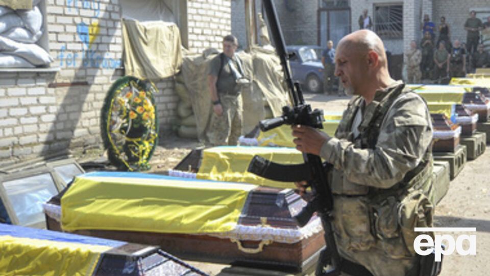 Тела солдат не удалось идентифицировать