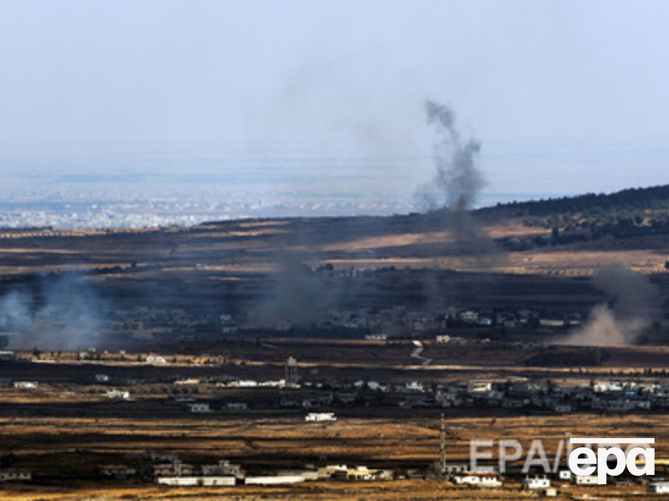 Израиль сбил над Голанскими высотами сирийский военный самолет