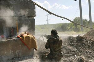 Под Донецком идут интенсивные бои