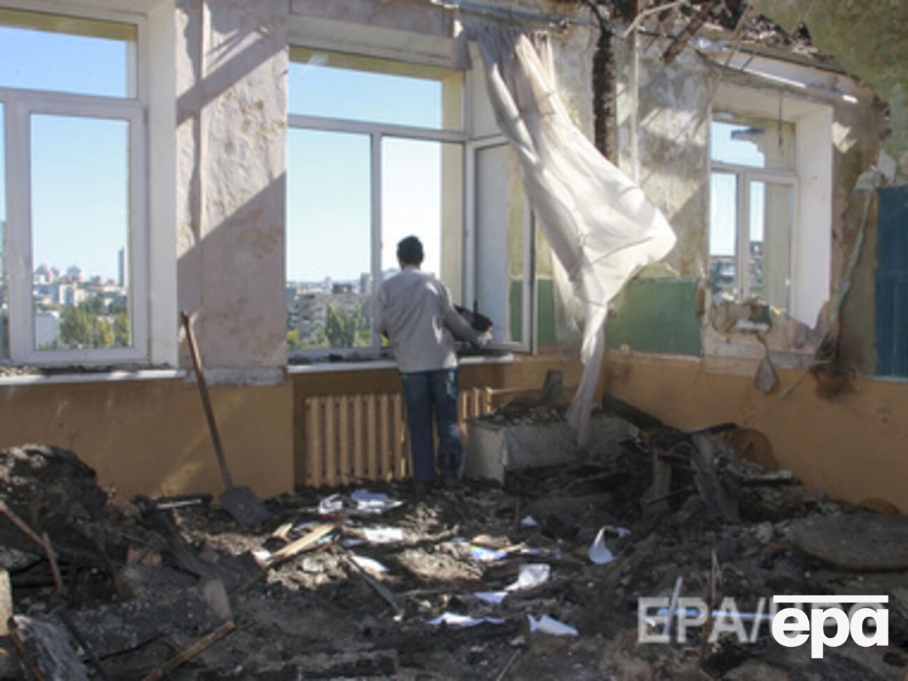 Ночь в Донецке прошла неспокойно