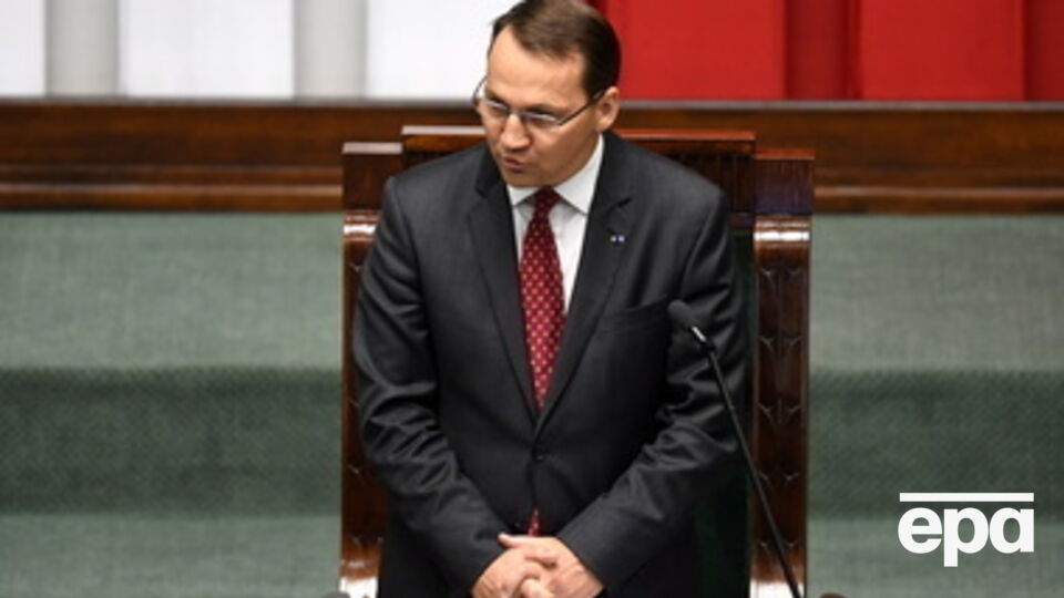 Радослав Сикорский возглавил польский Сейм