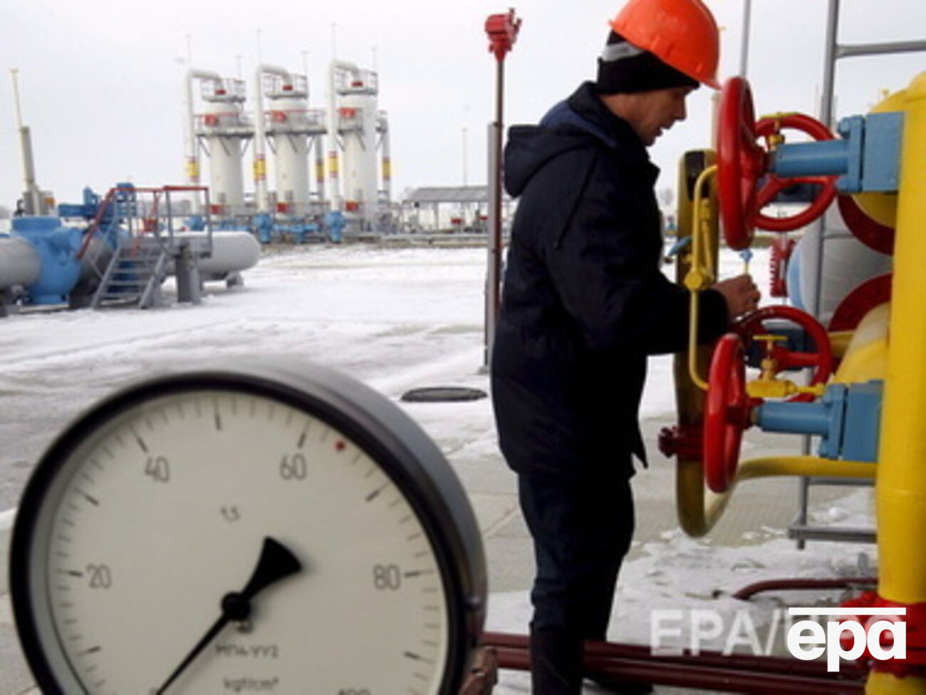 Россия сокращает объемы поставляемого в ЕС газа