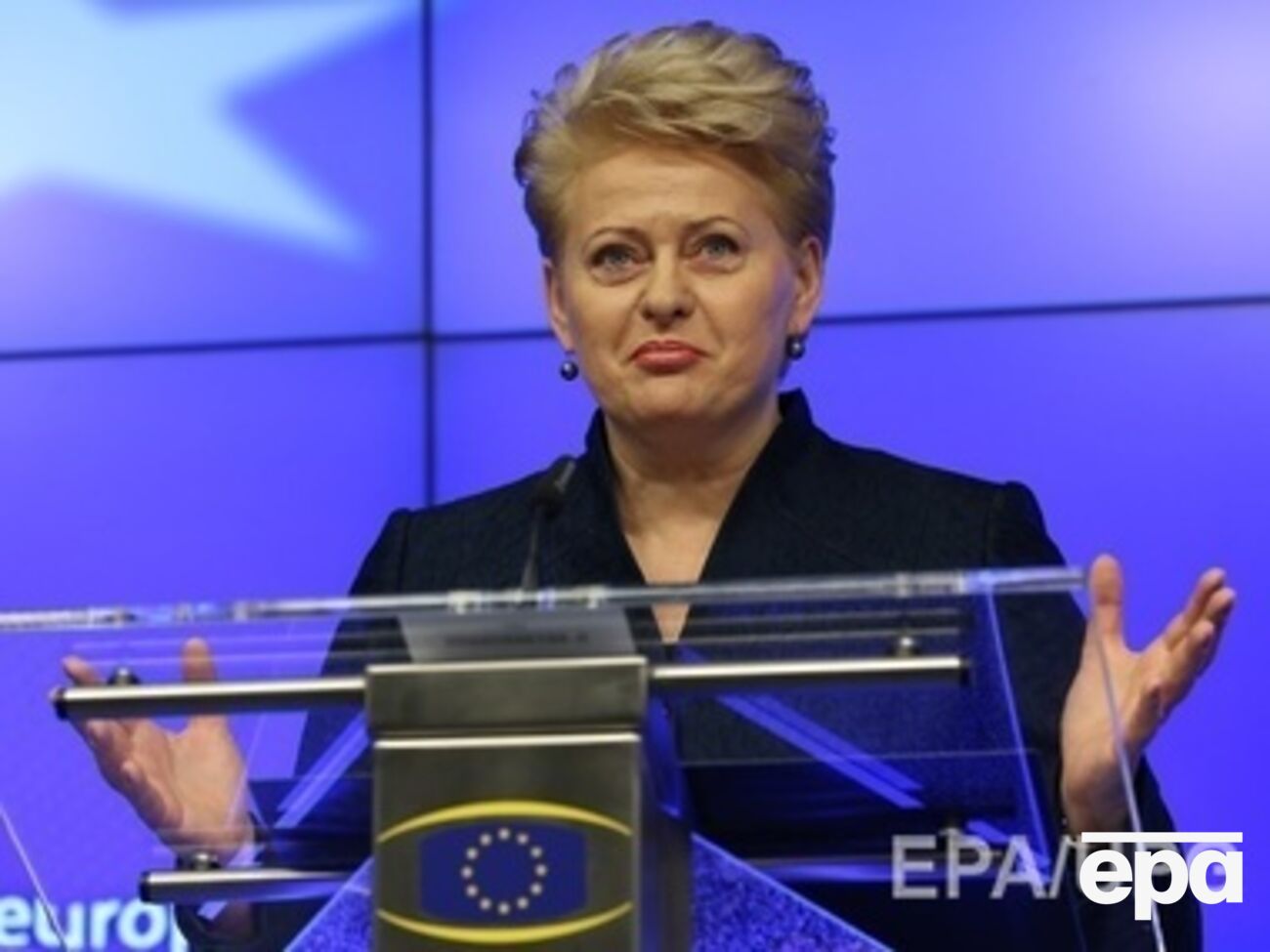 Даля Грибаускайте: Украина &ndash; не последняя территория, где Путин собирается продемонстрировать свою силу