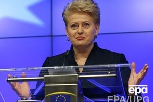 Даля Грибаускайте: Украина – не последняя территория, где Путин собирается продемонстрировать свою силу