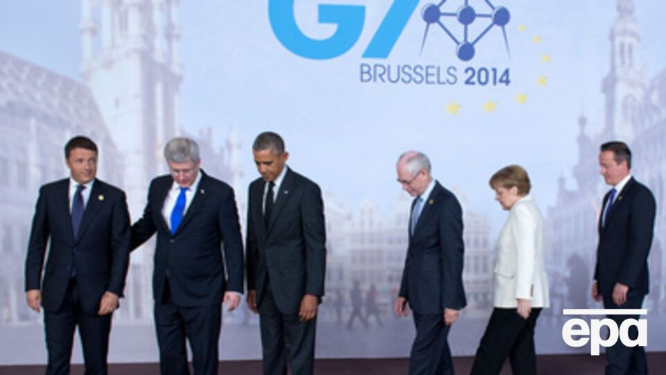 G7 призвала Россию вывести войска из Украины