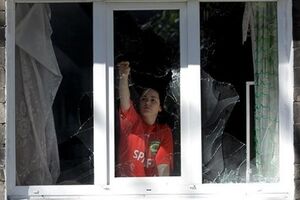 Днем 27 сентября в Донецке неспокойно