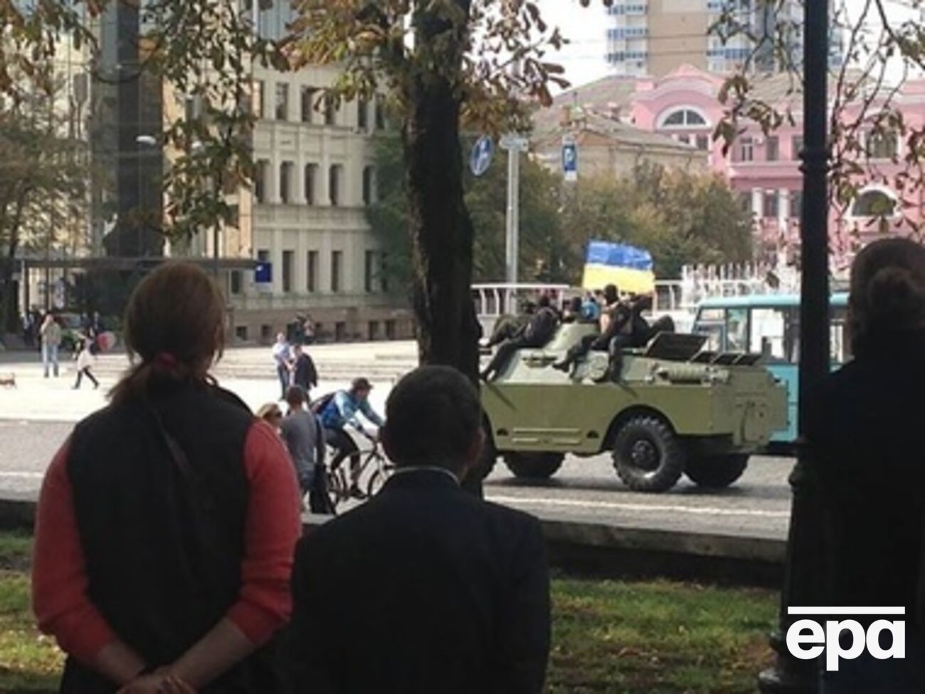 БРДМ на улице Сумской