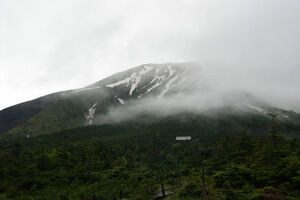 Вулкан Онтаке до извержения