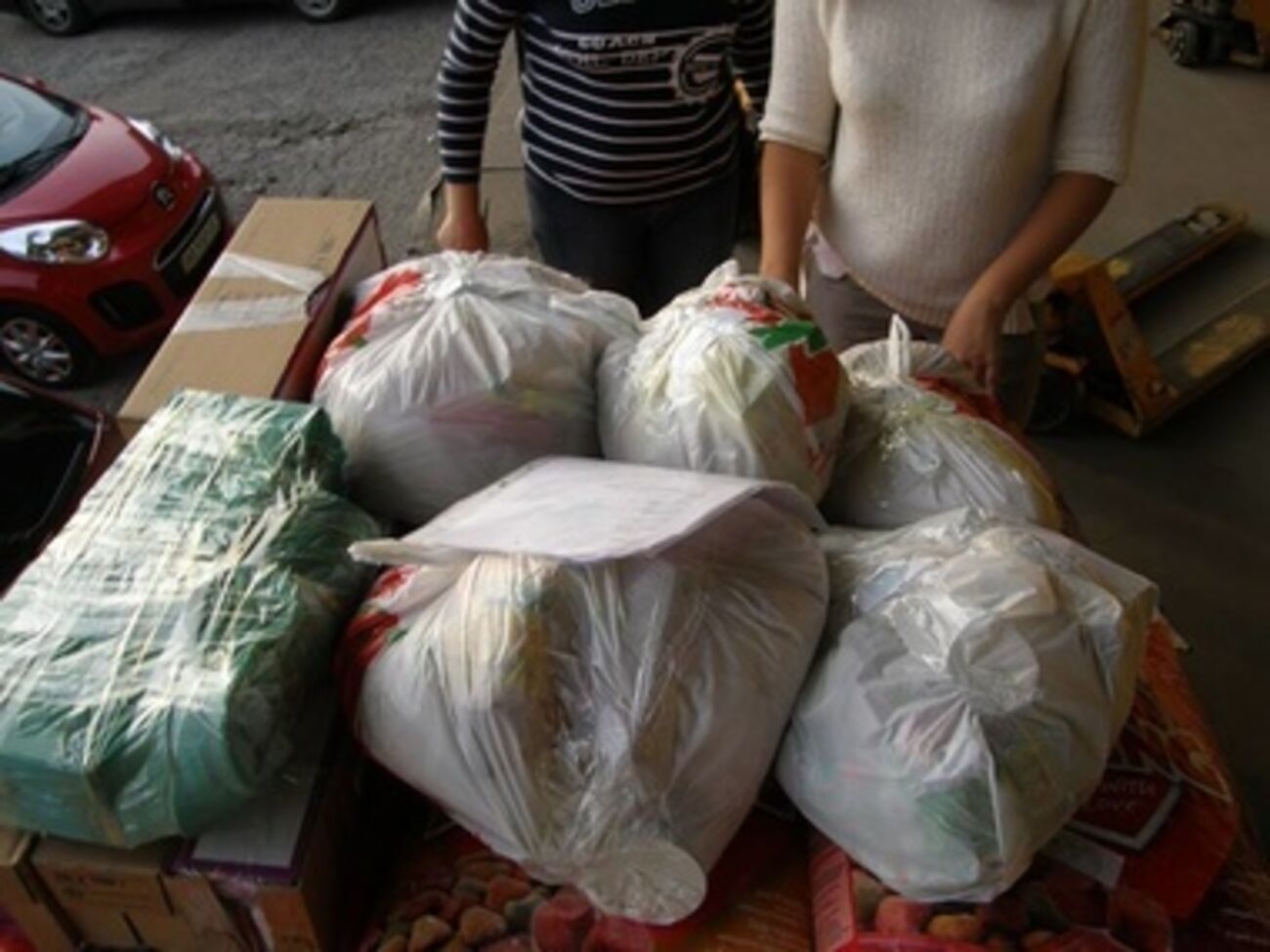 Волонтеры каждую неделю отправляют на Донбасс корм для брошенных животных