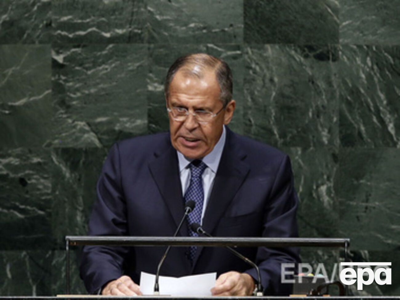 Лавров на Генассамблее ООН