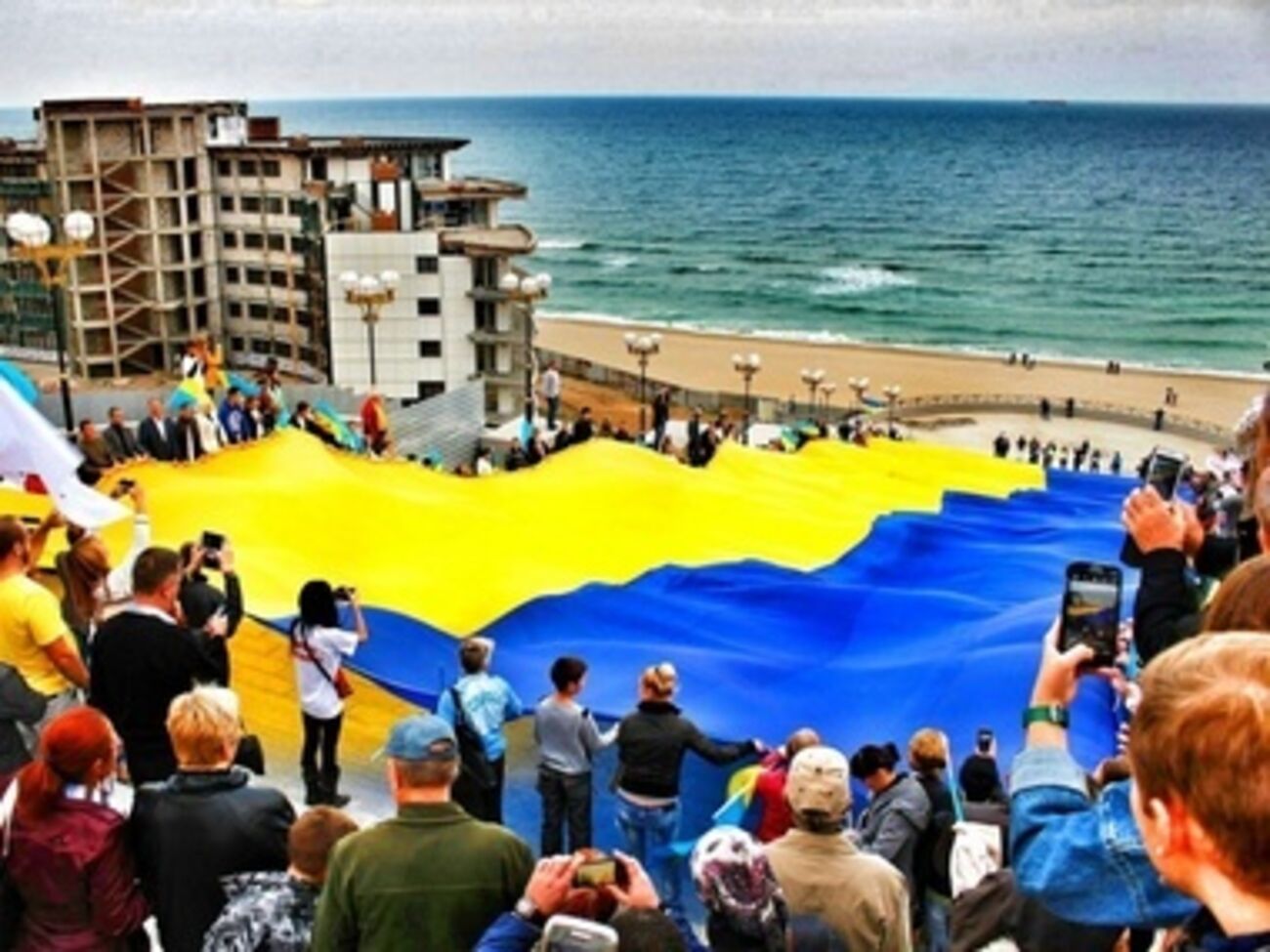 Аналогичные акции проводились в разных городах Украины