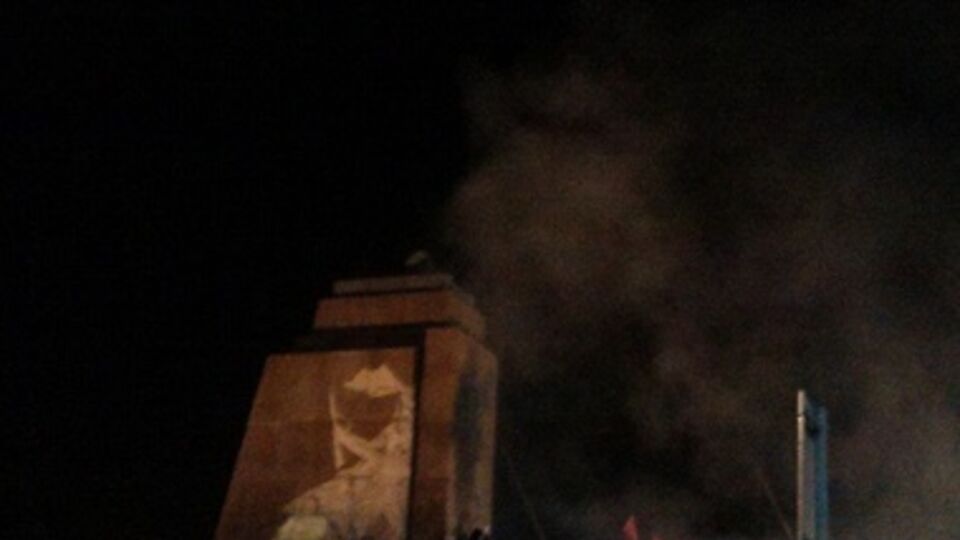 На месте Ленина в Харькове теперь стоит пустующий постамент