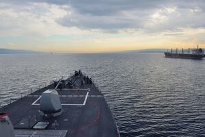 Корабль будет работать в координации с силами НАТО в регионе