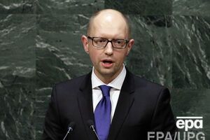 Яценюк считает, что Украине необходимо полагаться на собственные силы в борьбе за мир