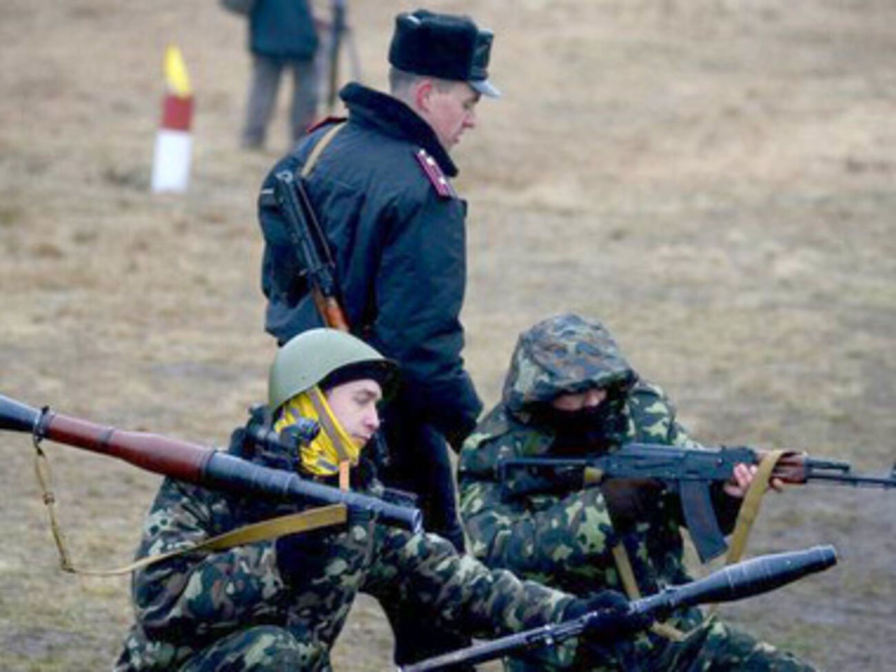 Гвардейцы будут тренироваться под Киевом