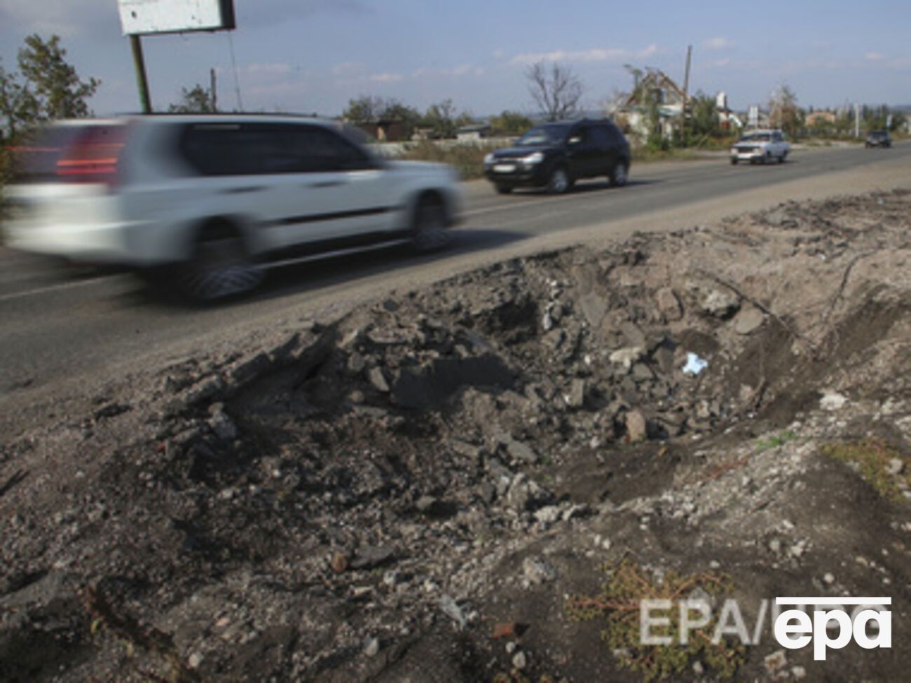 Дорога на Антрацит отличается вісоким трафиком