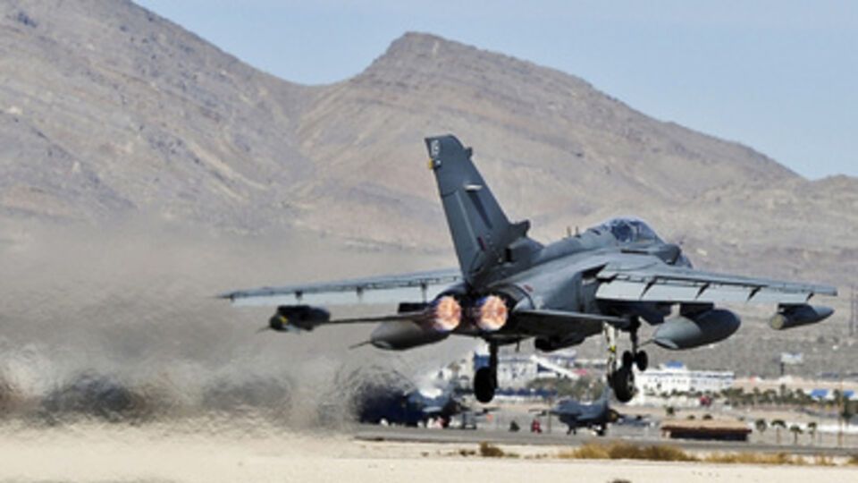 С базы Акротири на Кипре поднялись самолеты Tornado