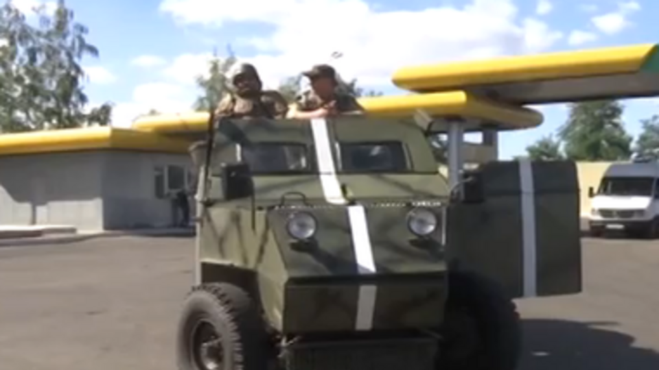 Такую боевую машину трудно поразить из гранатомета из-за компактных размеров