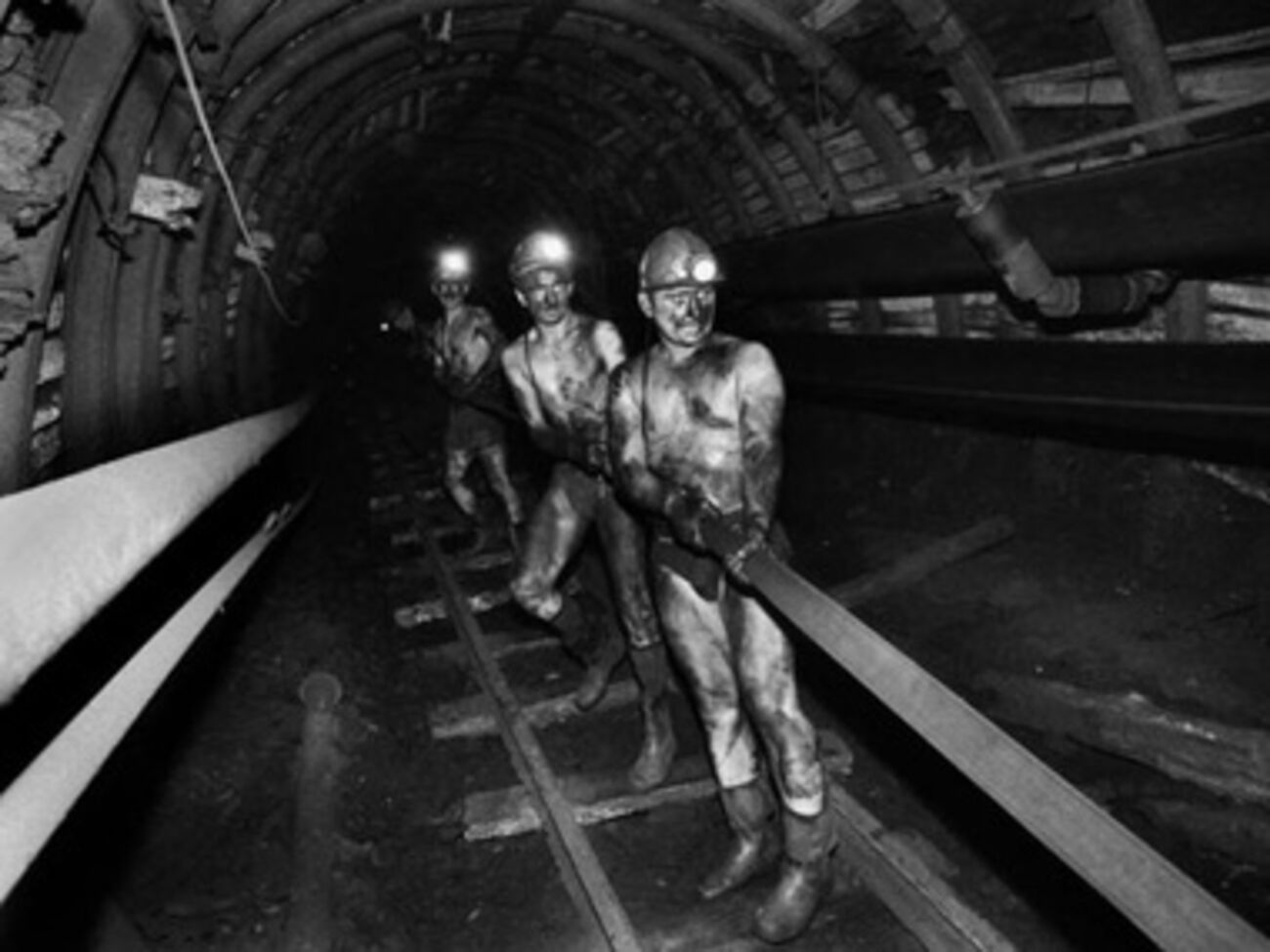 Пожар на шахте обошелся без жертв