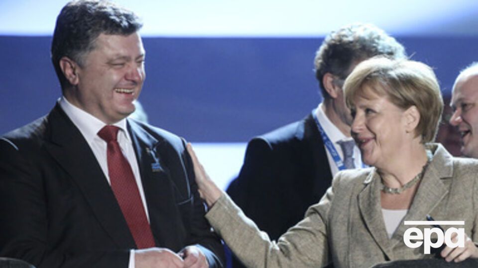 Ангела Меркель выступила в поддержку мирного плана в Украине