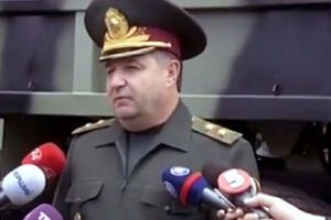 Нарушения прекращения огня зафиксированы в районе Дебальцево Донецкой области, заявил Полторак