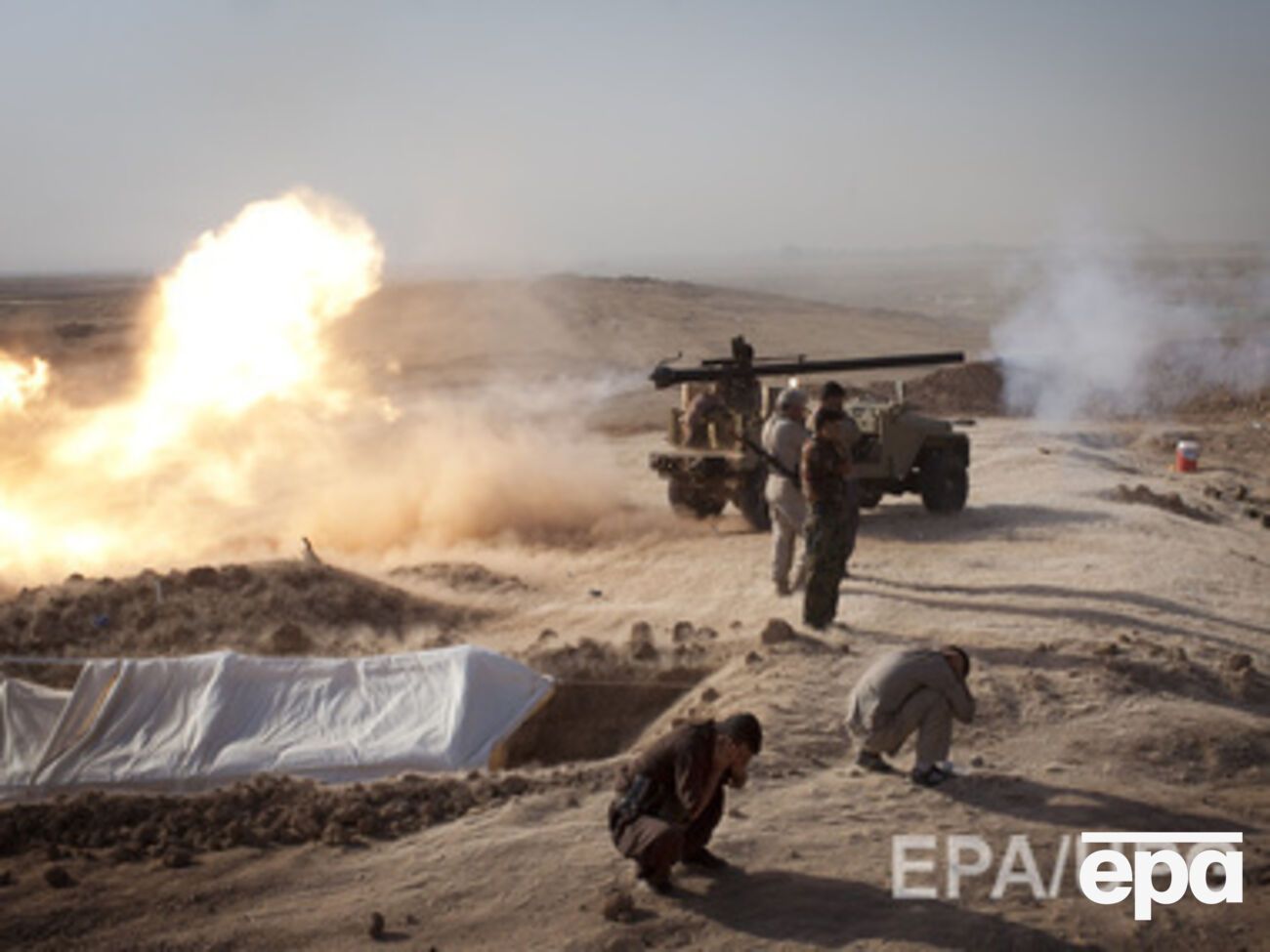 Авиация США обстреляла позиции боевиков