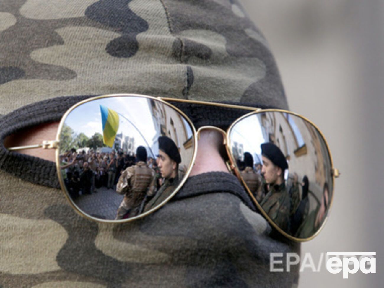 Запись добровольцев в партизаны организовали на площади Свободы в центре Харькова