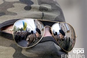 Запись добровольцев в партизаны организовали на площади Свободы в центре Харькова