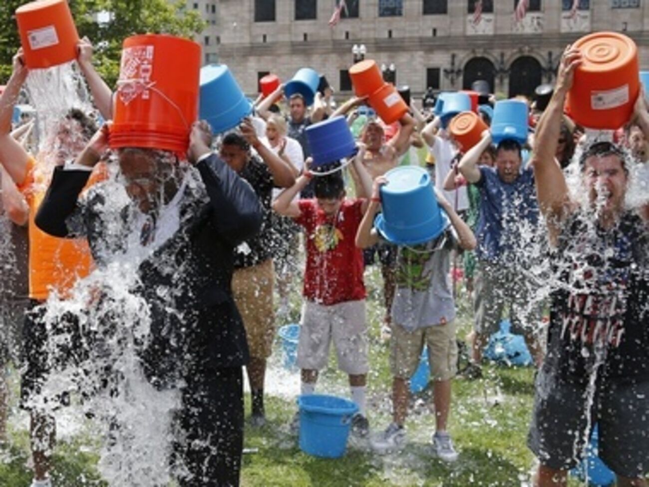 Благотворительный флешмоб окончился для немца печально