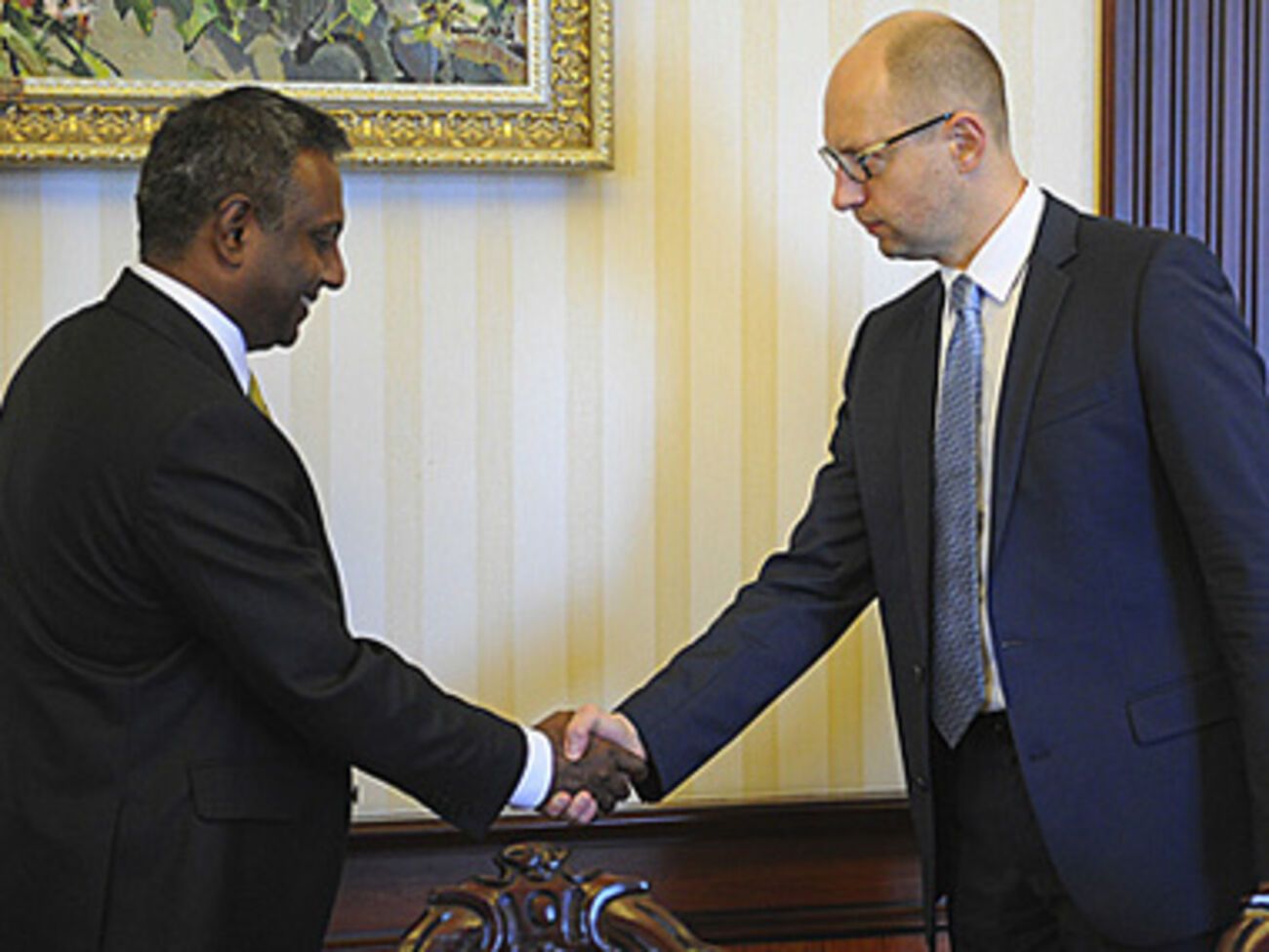 Яценюк встретился с генсекретарем правозащитной организации