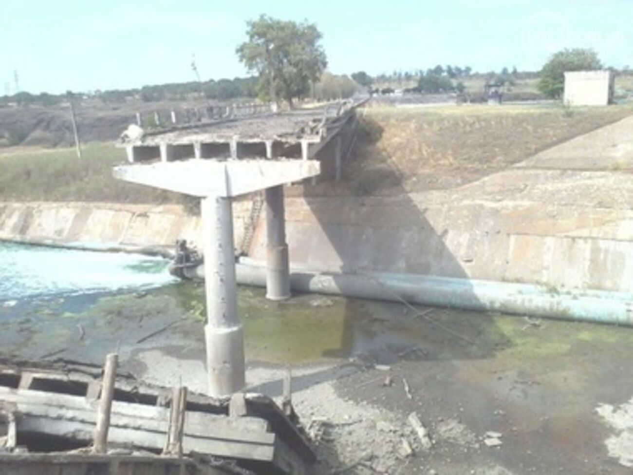 В настоящее время проезд в поселки Чермалык и Орловское закрыт