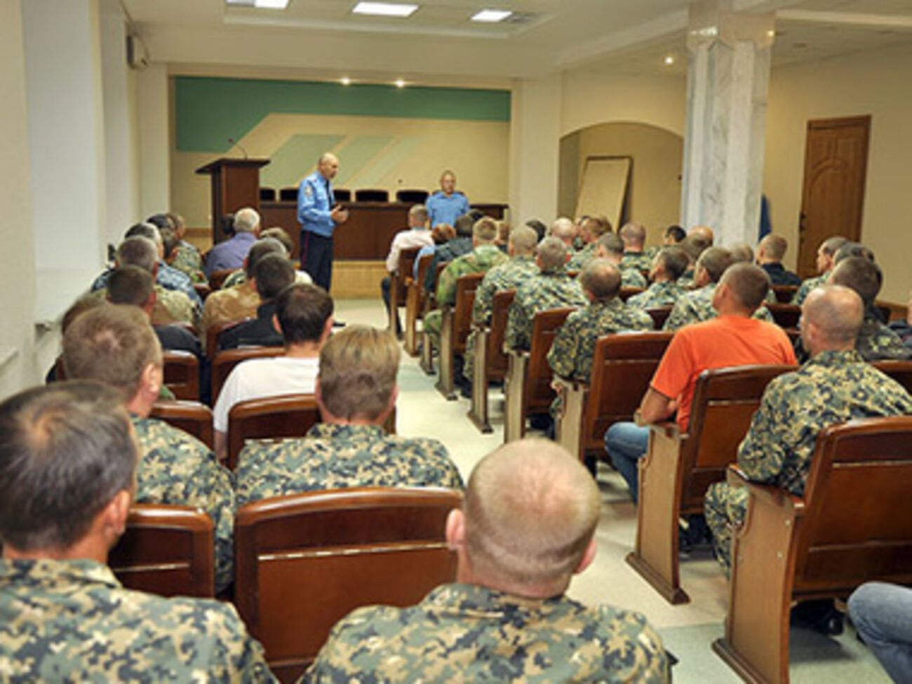 Новый батальон представили в Полтаве