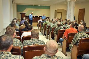 Новый батальон представили в Полтаве