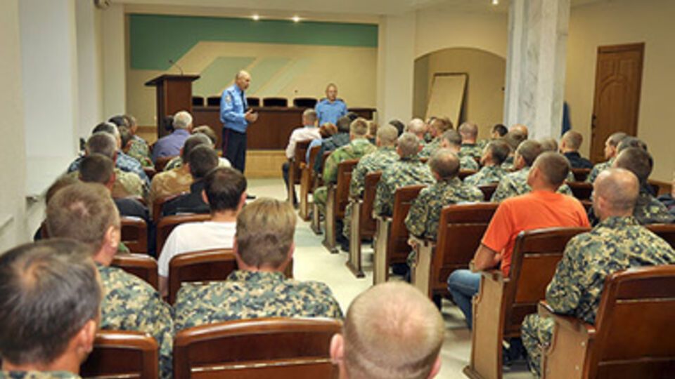 Новый батальон представили в Полтаве