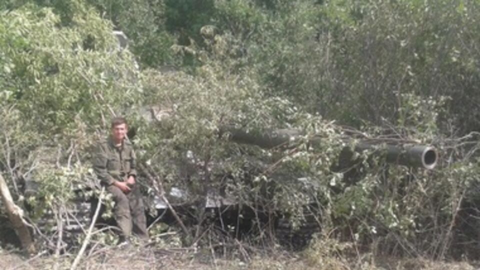 Евгений Сидоренко вырвался из Иловайского котла на российском танке Т-72