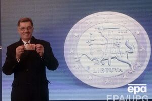 Литва перешла на евро. Фоторепортаж
